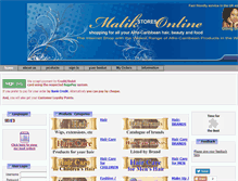 Tablet Screenshot of malikstores.co.uk